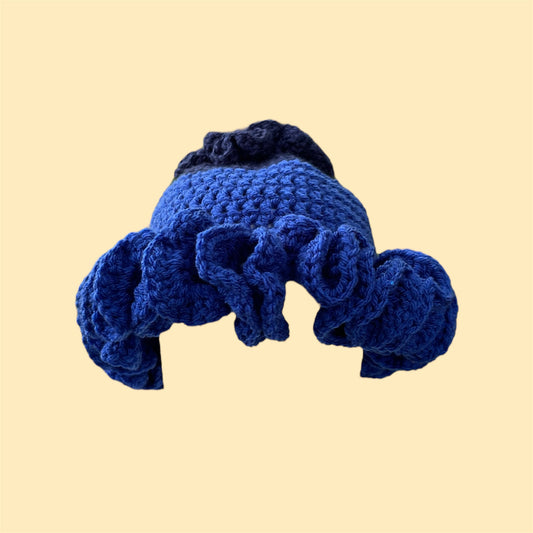 Blueberry ruffle hat