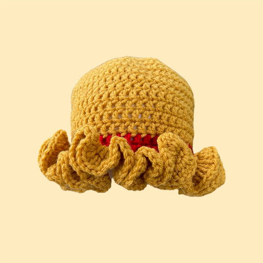 Straw hat luffy ruffle hat